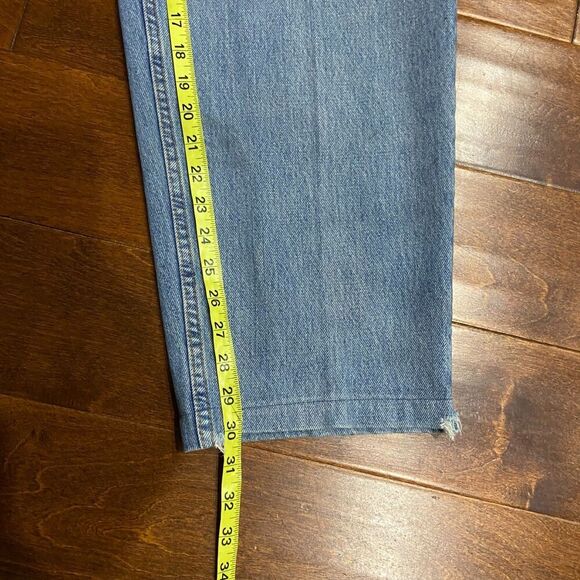 Levi's 560 Vintage Y2K 2001 Loose Fit Denim Blue Jeans Men's Size 38 x 30 - Picture 8 of 10